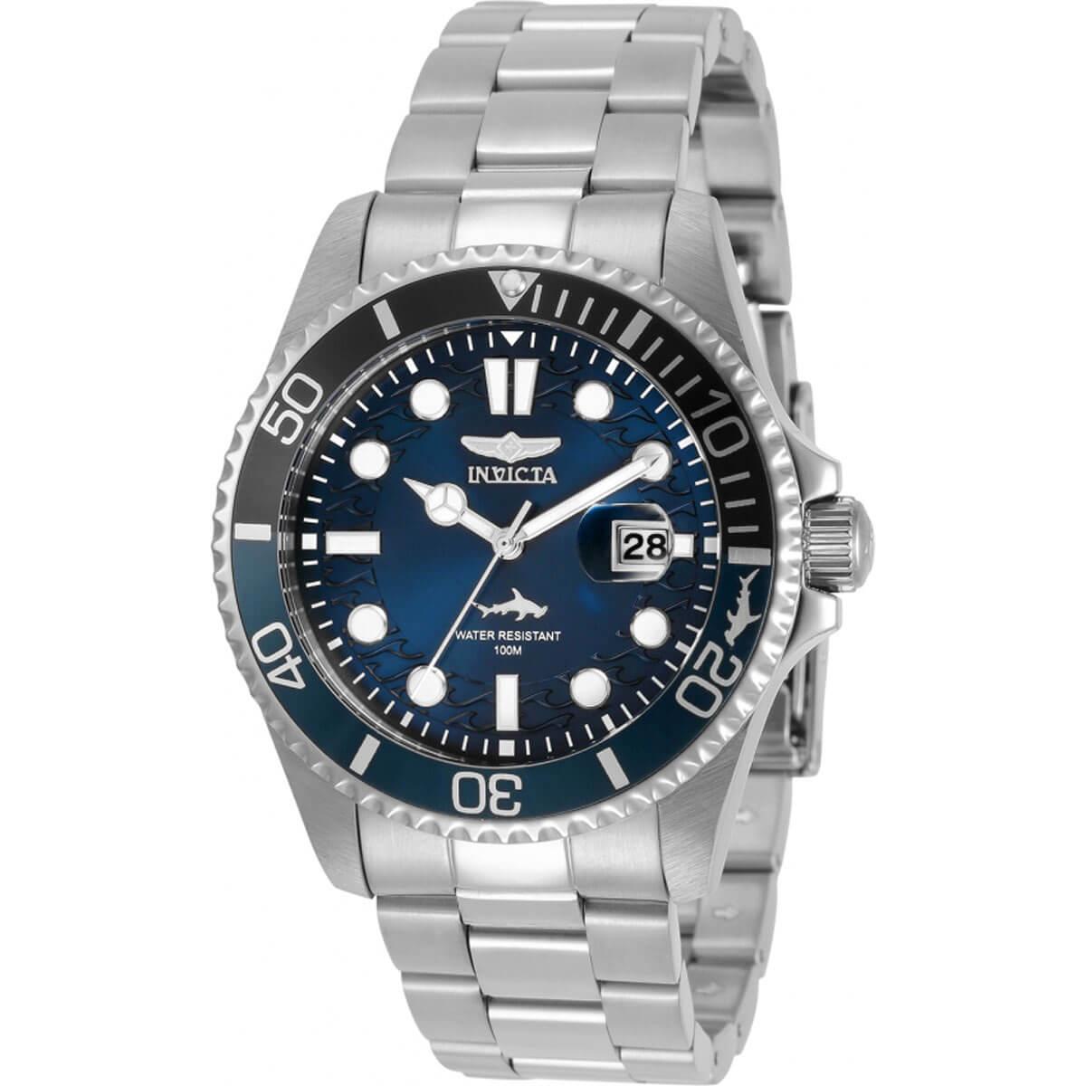 Men's Watch- outlet Invicta Pro Diver in Silver