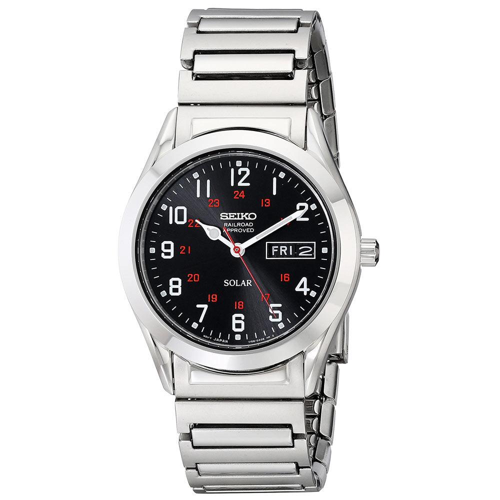 Mens seiko watch with expansion band online