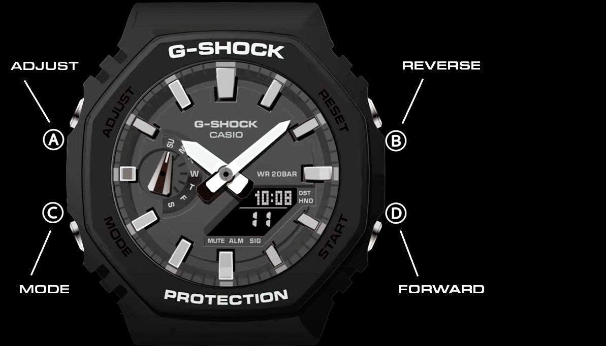 How to Set the Time on a Casio G Shock Watch?