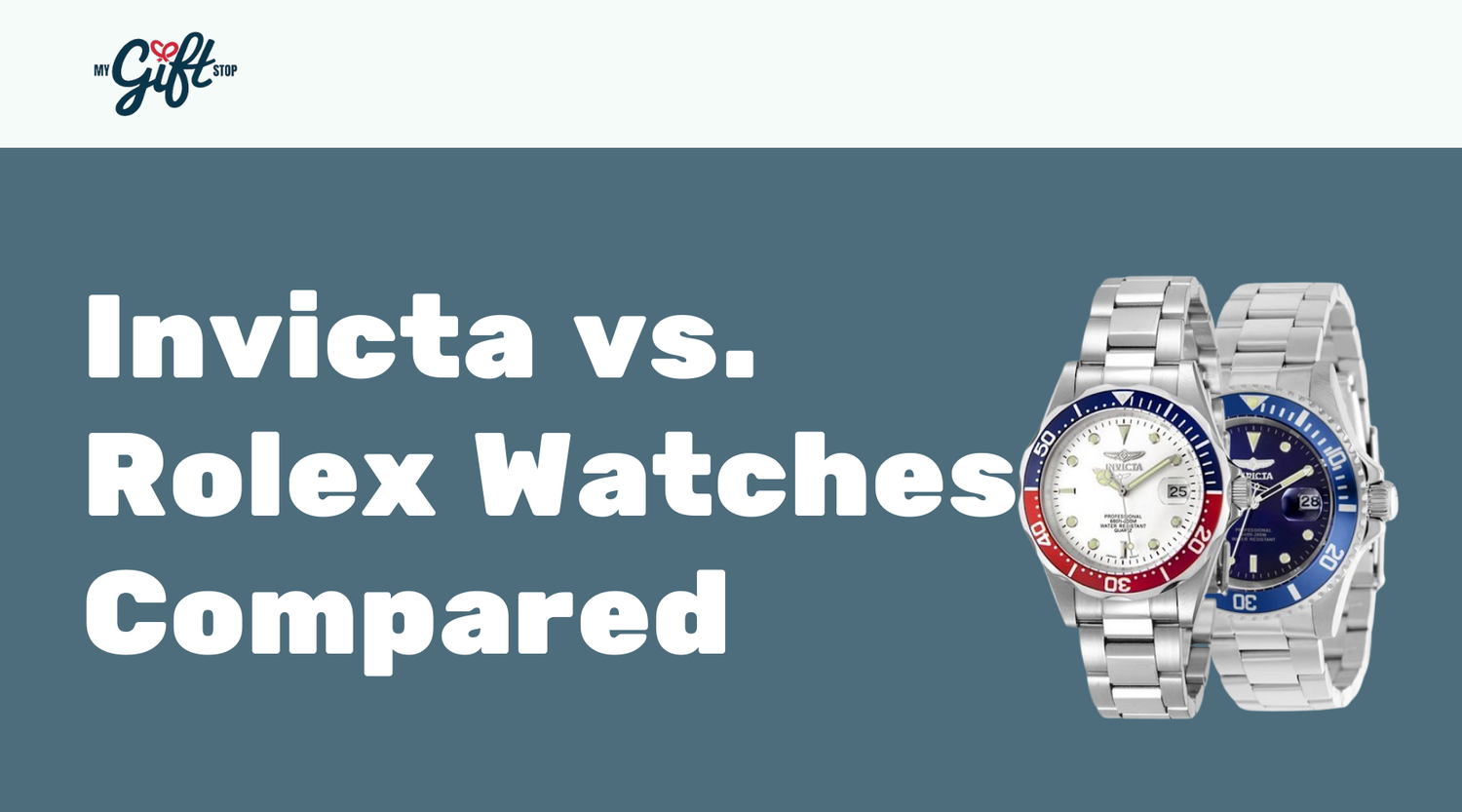 Invicta vs. Rolex Watches Compared