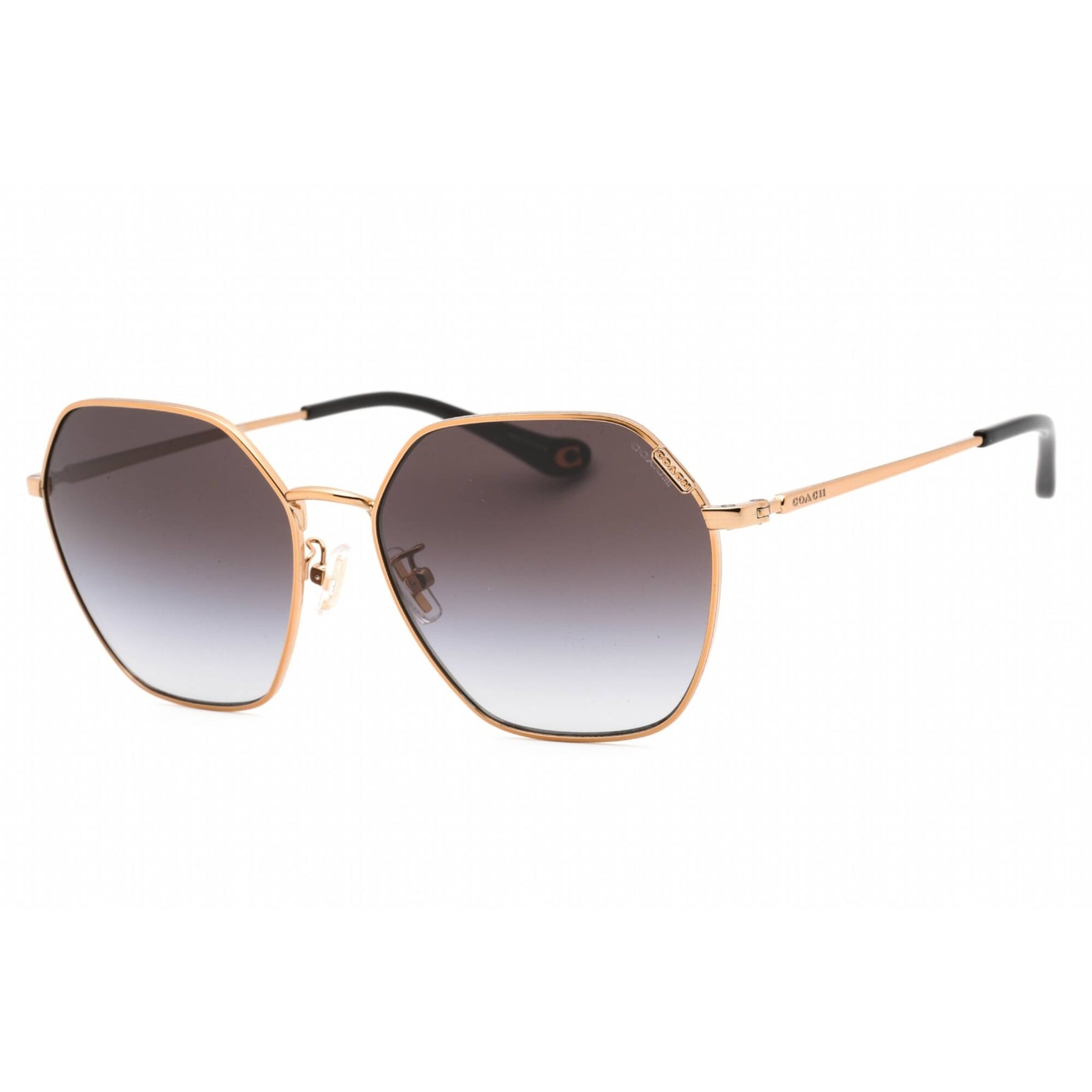 Coach rose gold sunglasses best sale