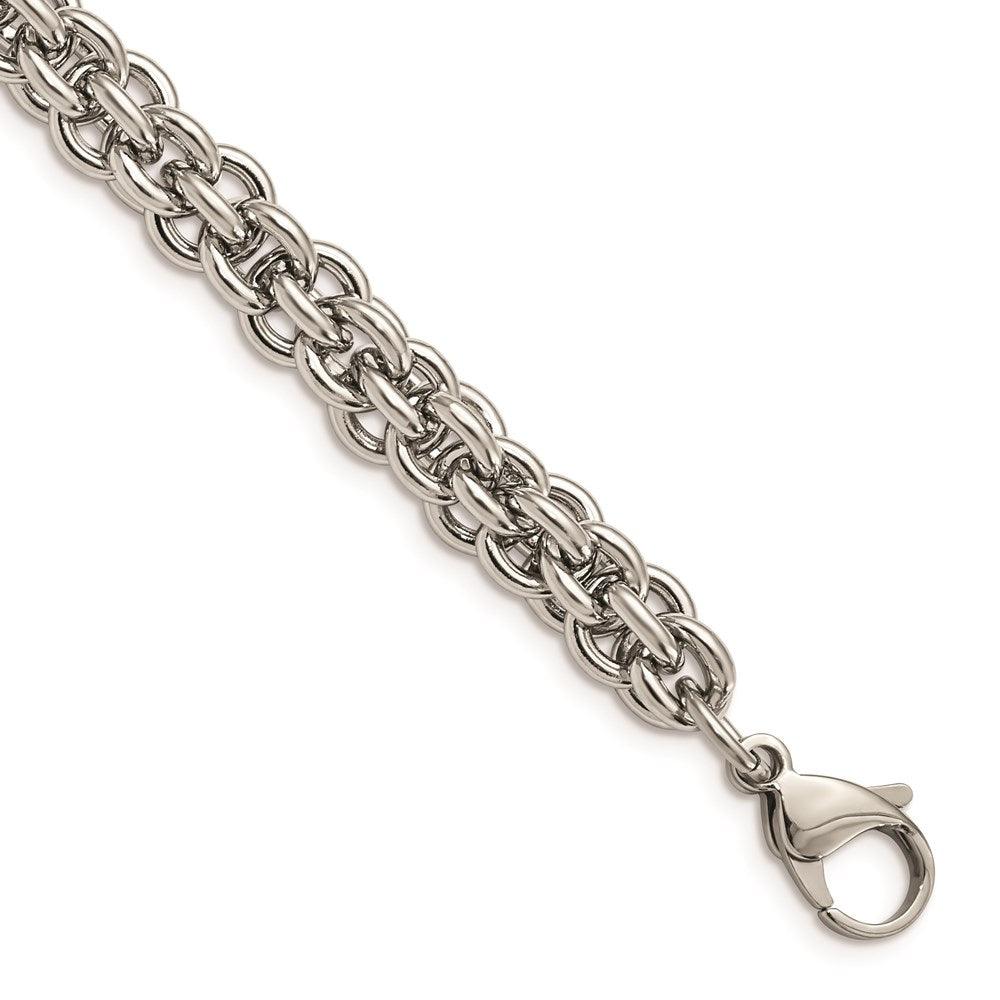 Stainless Steel Polished Fancy Link Bracelet