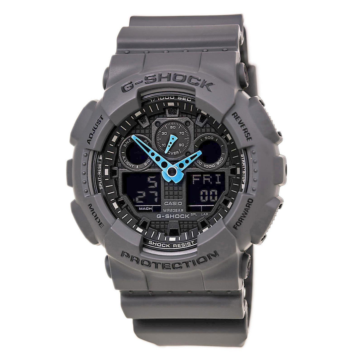 Casio Men's G-Shock GA100C-8A Alarm Dark Grey Watch