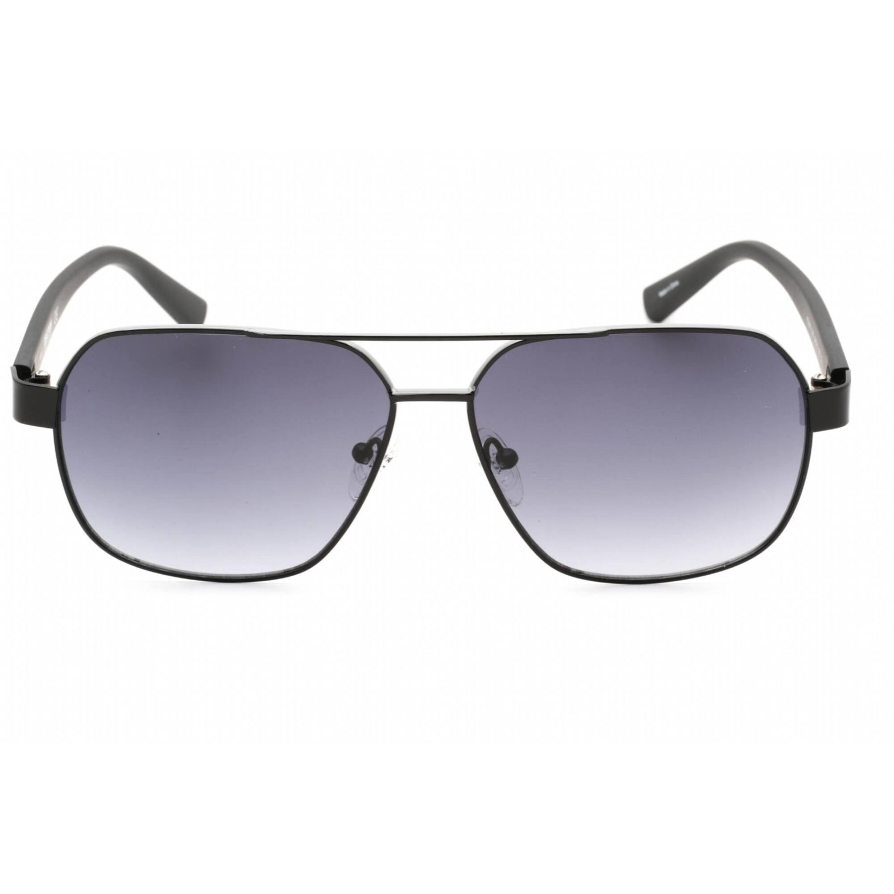 Kenneth Cole Reaction KC2843 Sunglasses Shiny Black Gradient Smoke