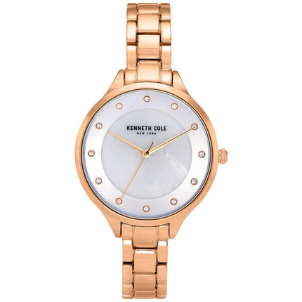 Kenneth Cole Womens Mother of selling Pearl Dial Rose Gold Ladies Watch KC51050003 NEW