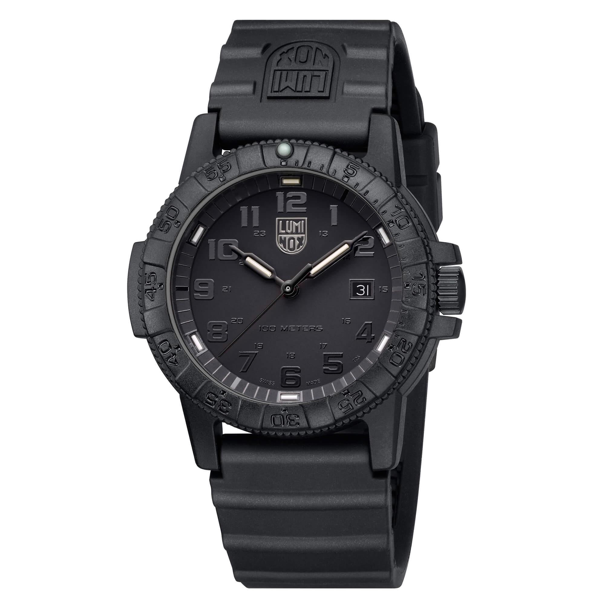 Luminox Sea Turtle Giant 0320 Men's Black Band Watch | 0321.BO