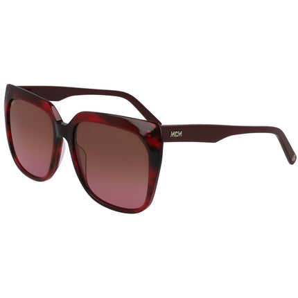 NEW on sale MCM 702S 619 Red Sunglasses with Fucsia Lenses & MCM Case